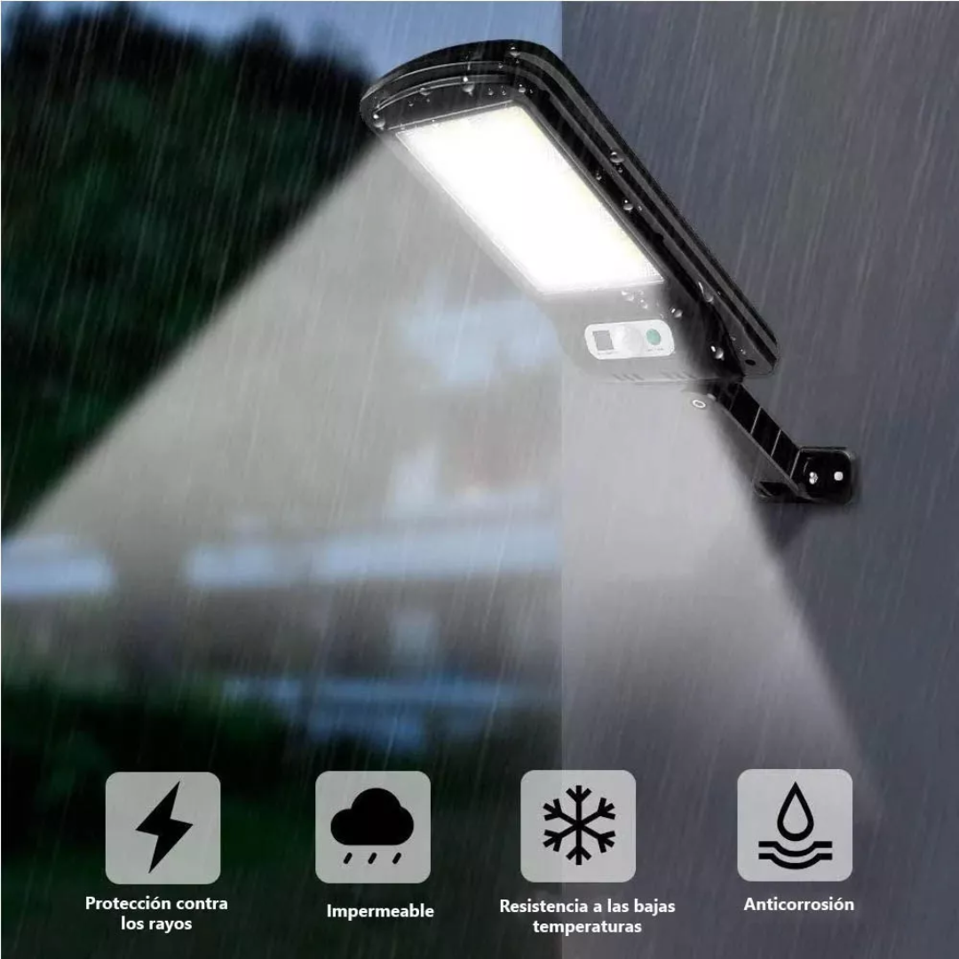 Lampara Solar con Sensor IP67